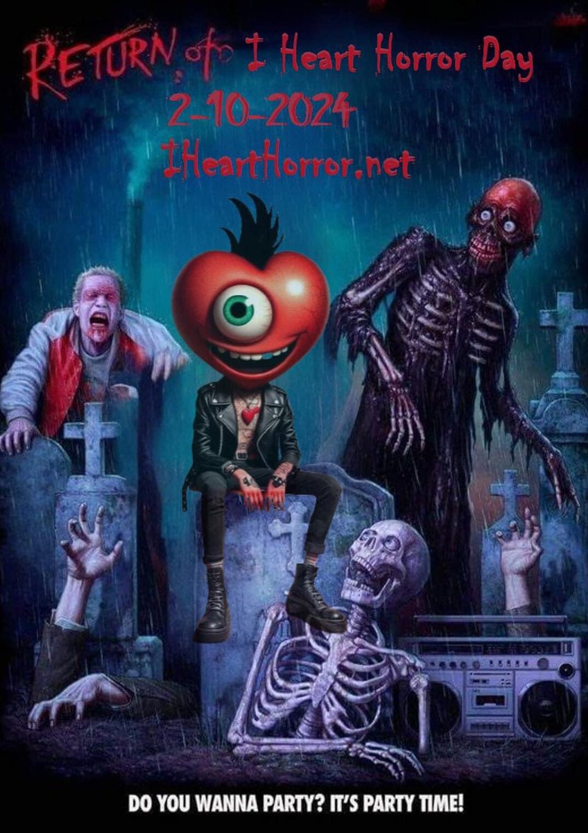 J.C. Walsh πππͺ (@jcwhorrorwriter) on Twitter photo Do you wanna party? Itβs party time! <a href="/ihearthorror24/">I Heart Horror Day</a> returns with I Heart Horror Day, Pt. 2 This Saturday, February 10th! The mini con & charity is packed with live music, filmmakers, and of course horror authors! Iβll be there selling signed books. Stop by & party with us! Do you wanna party? Itβs party time! <a href="/ihearthorror24/">I Heart Horror Day</a> returns with I Heart Horror Day, Pt. 2 This Saturday, February 10th! The mini con & charity is packed with live music, filmmakers, and of course horror authors! Iβll be there selling signed books. Stop by & party with us!