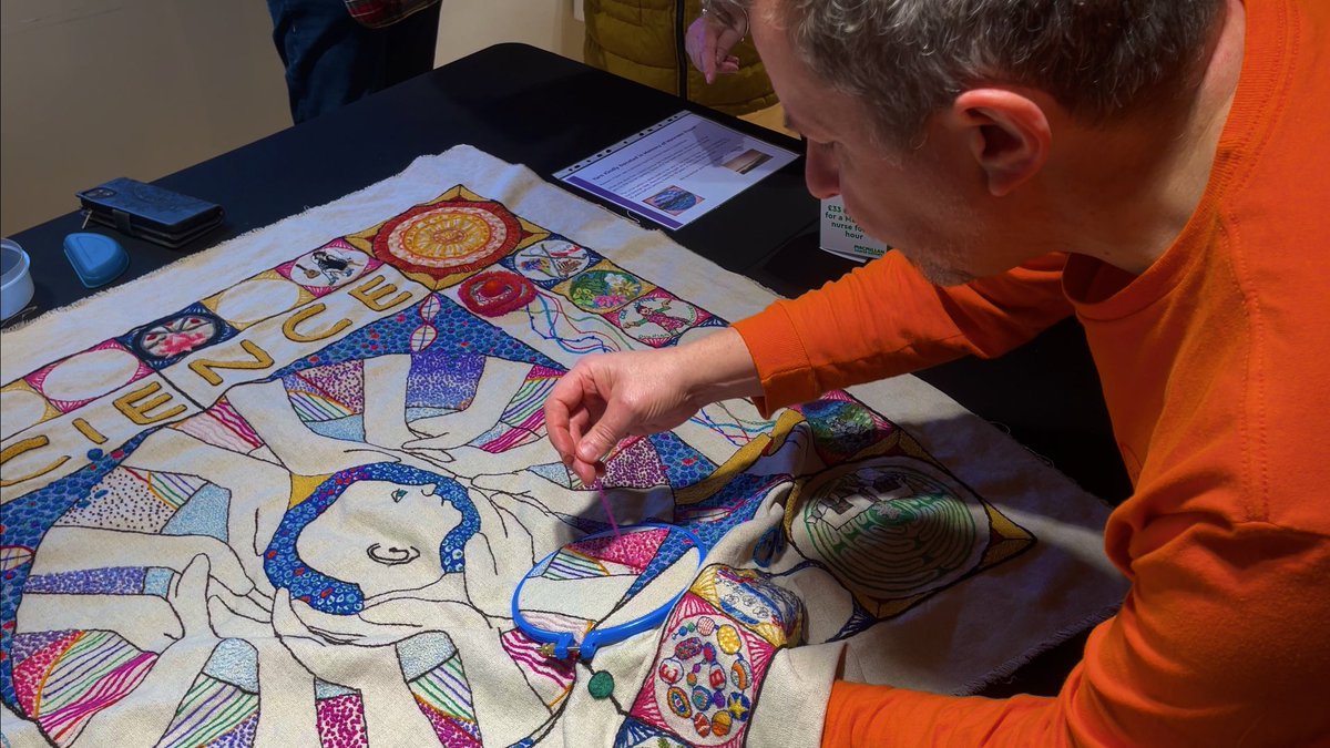 OnTheSuperFly's tweet photo. For #WorldCancerDay…
and for Emma, Colin, Maureen & Mr Groucho…
“A Good Thing To Do: Andrew Crummy’s Cancer Tapestry”
Free to watch for a limited time:
https://t.co/asOWuWsufs
#MadeOnAMobile #PlayfulComms https://t.co/0ymqOBe8j7