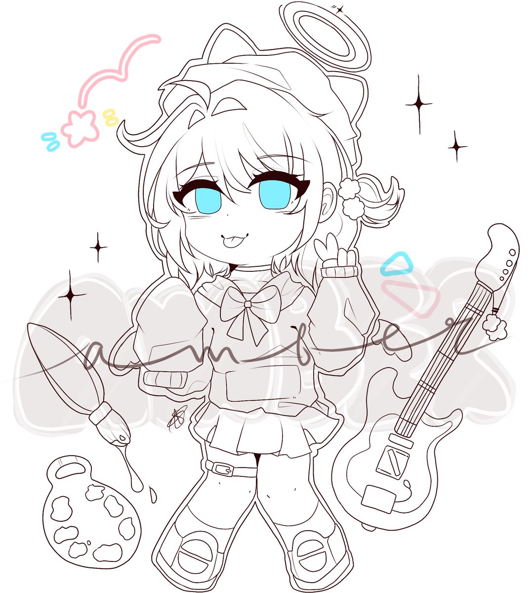 hello hello! 
I’m an illustrator + 2-D animator who uses Procreate and IbisPaintX! 
Right now, I’m trying to join #Vgen !! Please help me reach 100 likes and 20 RT! :D

#VGenCode #art #commissions #illustrator