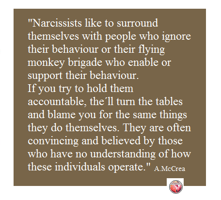 #raisingawareness #narcissism #flyingmonkeys #accountability #narcissisticspouce #narcissisticparent #knowledge #educateyourself #abuse #hiddenabuse #detachpeacefully #nocontact #healing #selfcare #psychology