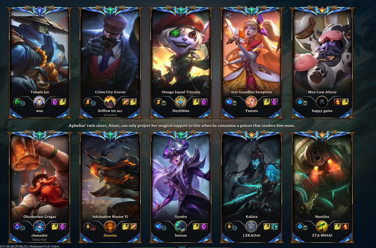 Sinerio1's tweet photo. League of Legends is a beautiful game! https://t.co/bHrShHywYb