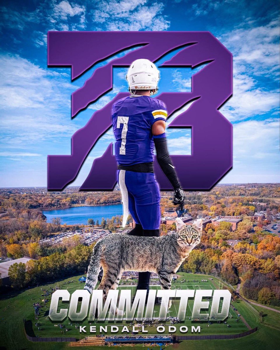 Honered and blessed to announce that I’m 100% committed to Bethel University @_CoachWallace