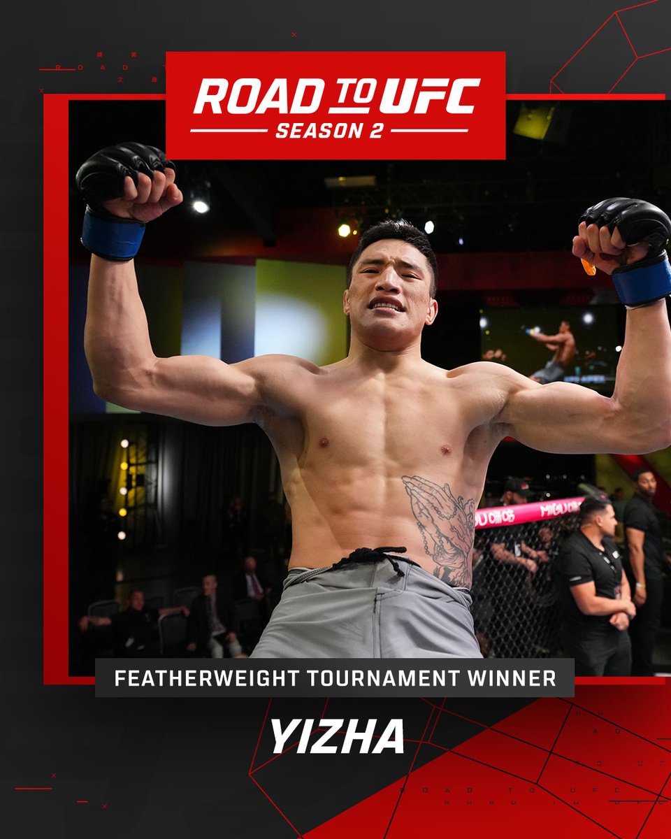 ufc_jp's tweet photo. ROAD TO UFCシーズン2のトーナメントを勝ち抜き、UFCとの契約を勝ち取った3名👏
フライ級🎖鶴屋怜 @mma_rei
フェザー級🎖イー・ジャー
ライト級🎖ロン・チュー
#WelcomToUFC
#RTU2 https://t.co/0SCz3gevwN