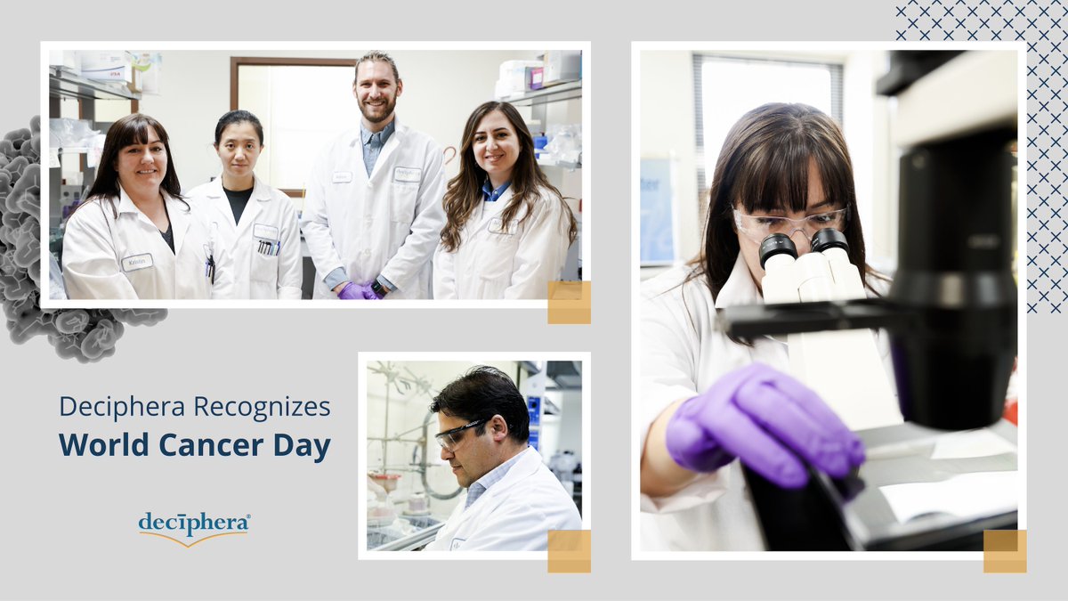 Deciphera's tweet photo. Today on #WorldCancerDay, we recognize tremendous progress has been made in the fight against #cancer but there is still more work to be done. We’re proud to help #CloseTheCareGap in our mission to improve the lives of people living with cancer.
#GIST #TheDecipheraDifference https://t.co/ZSd8XFXH8V