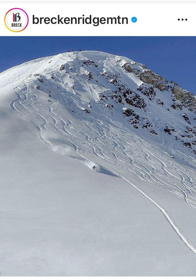 Wow! 💙🏔️❄️<a href="/breckenridgemtn/">Breckenridge Resort</a>
