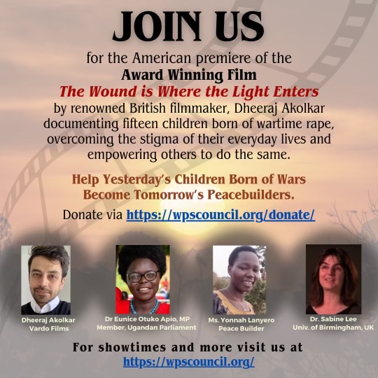 American Council on Women Peace and Security (@ac_wps) on Twitter photo ACWPS is thrilled to bring this award winning film to <a href="/GWtweets/">GW University</a> and <a href="/theIWP/">IWP</a> for the American premiere. 
Please donate and spread the word! 
<a href="/susan_yoshihara/">Susan Yoshihara</a> #peacebuilding #womenpeacesecurity ACWPS is thrilled to bring this award winning film to <a href="/GWtweets/">GW University</a> and <a href="/theIWP/">IWP</a> for the American premiere. 
Please donate and spread the word! 
<a href="/susan_yoshihara/">Susan Yoshihara</a> #peacebuilding #womenpeacesecurity