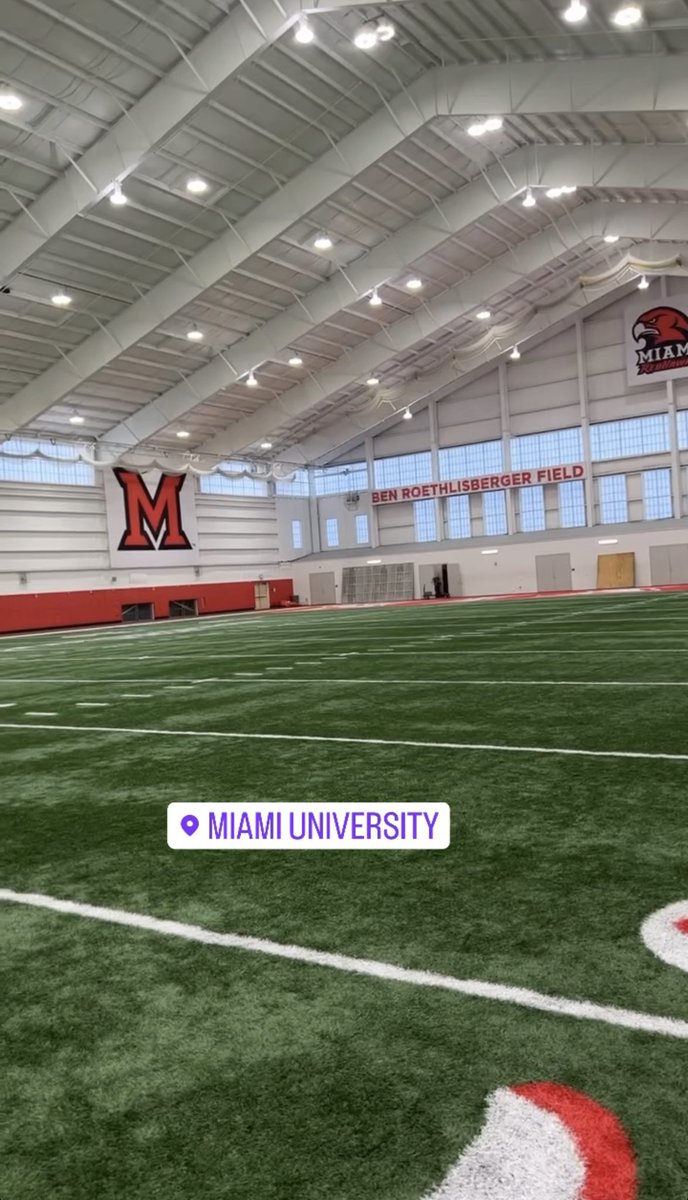 BradyBallart's tweet photo. Great time back in Oxford! Love the energy @Martin_Miami_HC @CoachBrechin @A_Ragland14 @JSimmons_Miami @CoadyKeller1 @MiamiOHFootball
@SWiltfong247 @AllenTrieu @IndianaPreps @_STDUB @SDKnightsFB https://t.co/DgnwwKBDCg