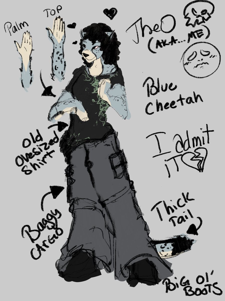 Here’s my fursona btw