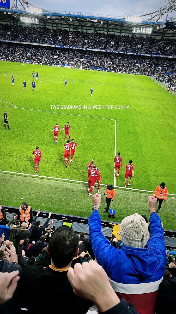 Ciaran__Sheehan's tweet image. Chelsea 2 - 4 Wolves 🐺

First win at Stamford Bridge in my lifetime (‘79) and first double since.. ‘75

Fortunate enough to follow, love our club!

#WWFC #FWAW