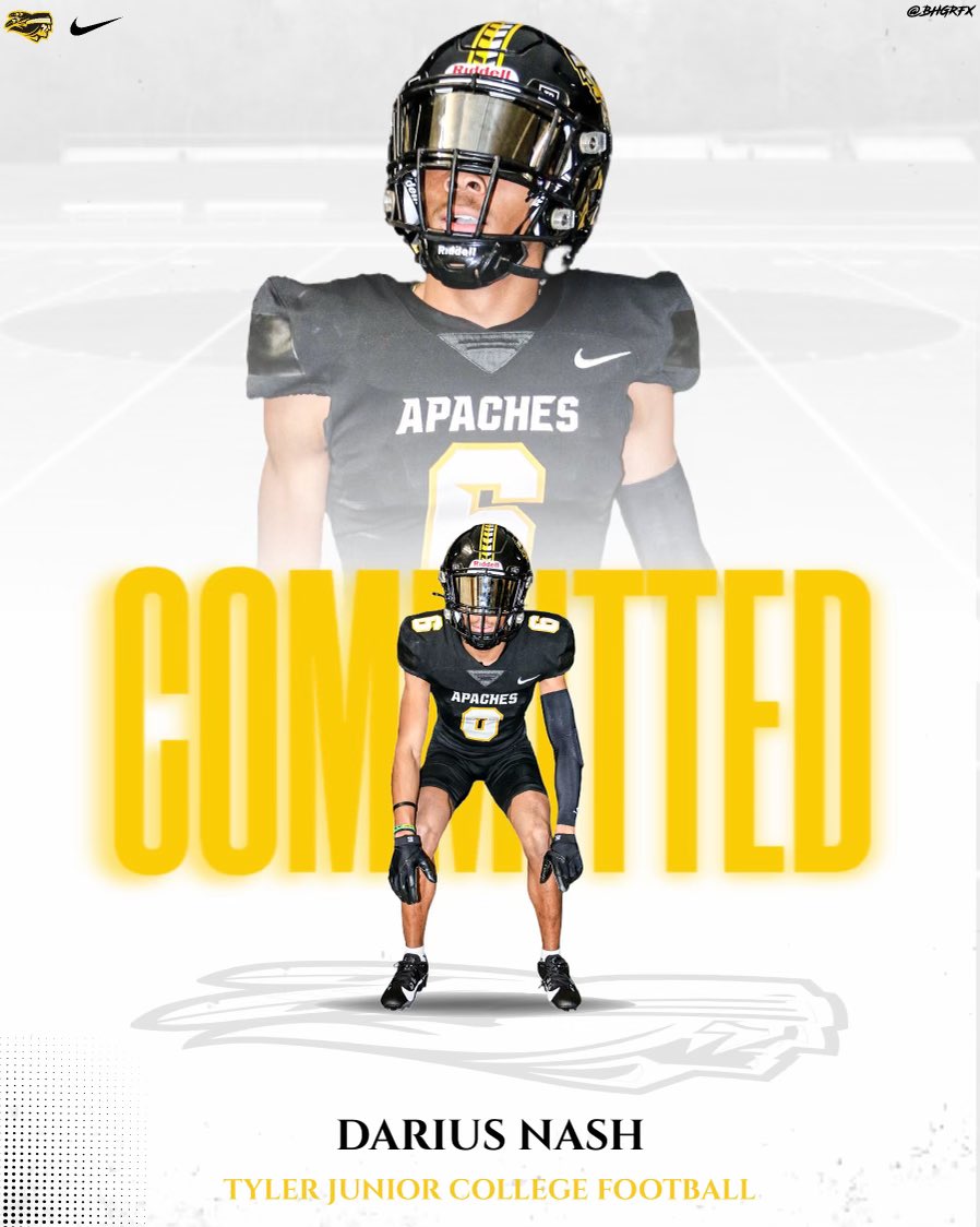Darius Nash (@dariusnash241) on Twitter photo COMMITTED!! 🪶🪶
<a href="/CoachJacobsonTJ/">Coach Tanner Jacobson</a> <a href="/CoachHardin1/">Craig Hardin</a> <a href="/emiller_ram93/">Ellis Miller</a> <a href="/restbigRo/">Kyle Meyers</a> <a href="/DavidJohnsonQB/">David Johnnson</a> <a href="/Coach_Bacc/">Bryce Baccarini</a>
#JUCOPRODUCT COMMITTED!! 🪶🪶
<a href="/CoachJacobsonTJ/">Coach Tanner Jacobson</a> <a href="/CoachHardin1/">Craig Hardin</a> <a href="/emiller_ram93/">Ellis Miller</a> <a href="/restbigRo/">Kyle Meyers</a> <a href="/DavidJohnsonQB/">David Johnnson</a> <a href="/Coach_Bacc/">Bryce Baccarini</a>
#JUCOPRODUCT
