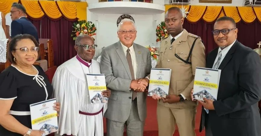 Delroychuckjm's tweet image. #Highlights: @mojofficialjm officially launched Restorative Justice Week 2024 with its National Church Service at the New Beulah Moravian Church in Mandeville, this morning.

#FirstClassJusticeSystem