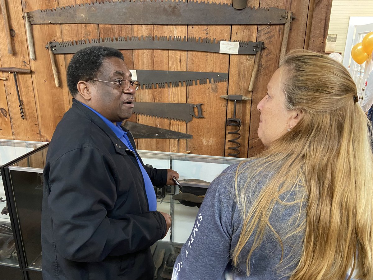 Good to be in the beautiful town of Gibson and to celebrate the opening of this great museum.