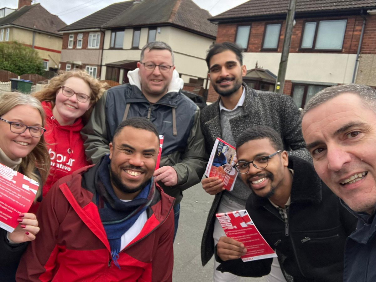 Spent the afternoon with some brilliant local councillors, members and campaigners, working hard to make Sandwell an even better place to live.