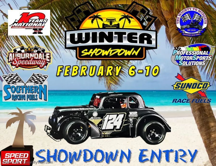 We would like to welcome #124 Pro Legend of Jackson Denton from Port Orange, FL, to the Winter Showdown Series 

Reminder you can still register at the track.
buff.ly/3QWVoeP
<a href="/A_daleSpeedway/">Auburndale Speedway</a>