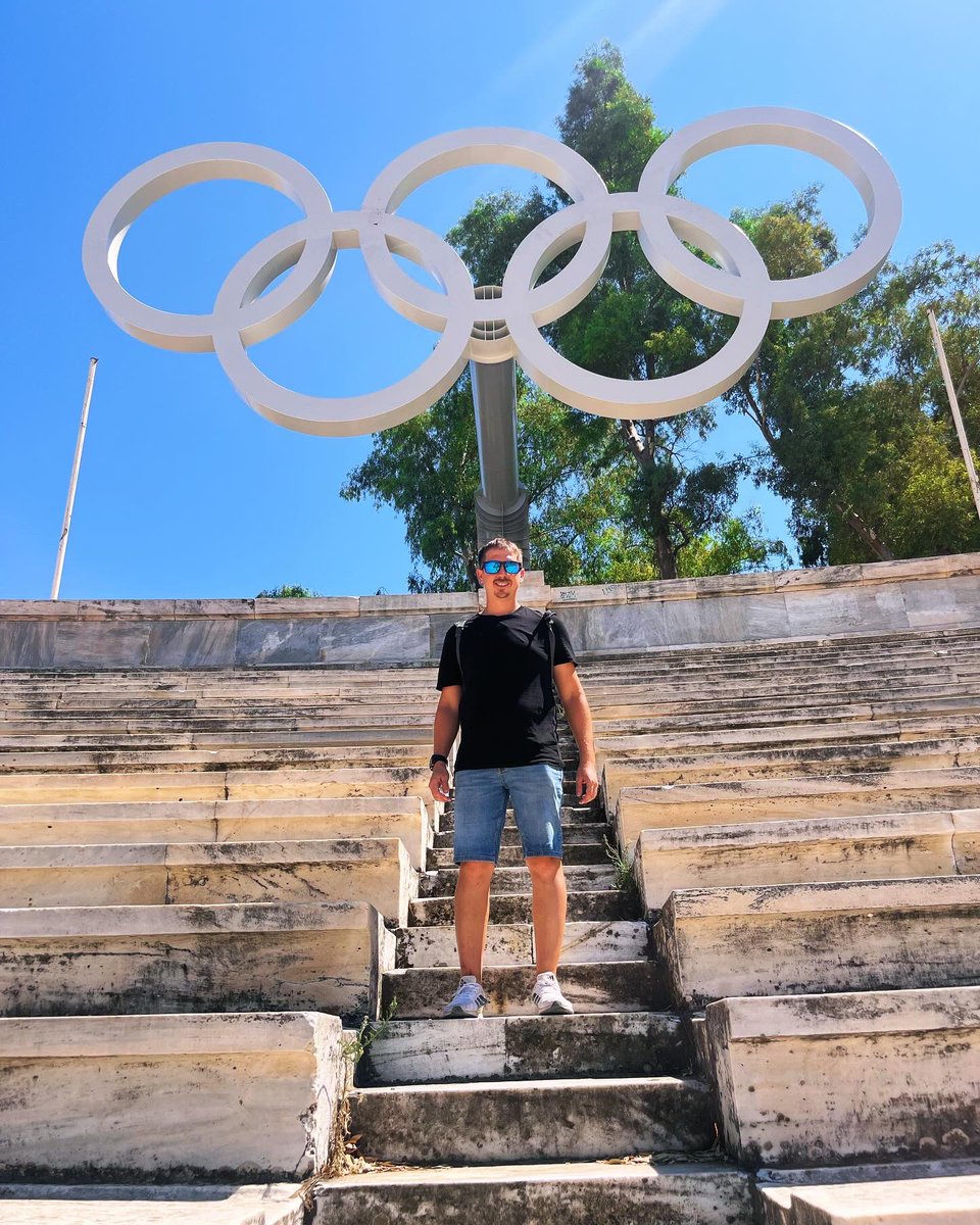 Platanico's tweet photo. “¡Citius, Altius, Fortius!” #EstadioPanatenaico #Atenas #Grecia  #JuegosOlímpicos 🏟️🏅🇬🇷 https://t.co/Pd8YDwRPyG