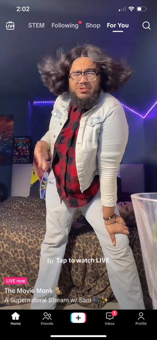 The hair? Lucious.  The fit? Fire.  The wind? Paid actor.  The head on the bed? Now that scared the hell