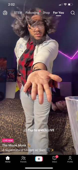 The hair? Lucious.  The fit? Fire.  The wind? Paid actor.  The head on the bed? Now that scared the hell