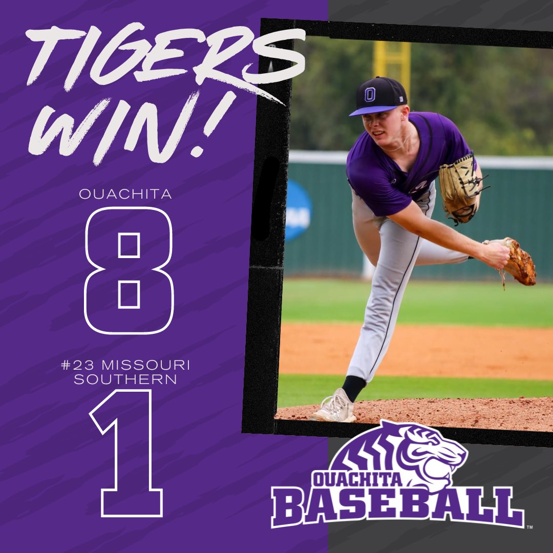 That’s 3-0! Big win over 23rd ranked Missouri Southern.

#RollTigs | #BringYourRoar 🐅
