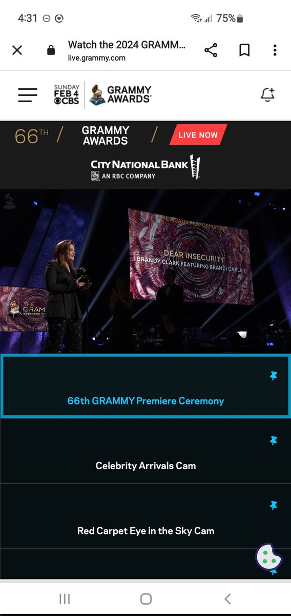 TinaBee18's tweet photo. I have been one of @TheBrandyClark biggest fans for 10yrs. 17 career @RecordingAcad noms, 6 TODAY! Happy to have just witnessed her 1st win 😭 #BrandyClark #BrandiCarlile #dearinsecurity BC ² YOU DID IT!!!! 🎉🎊🥂😘🤗 https://t.co/DZ8eMEBEdw