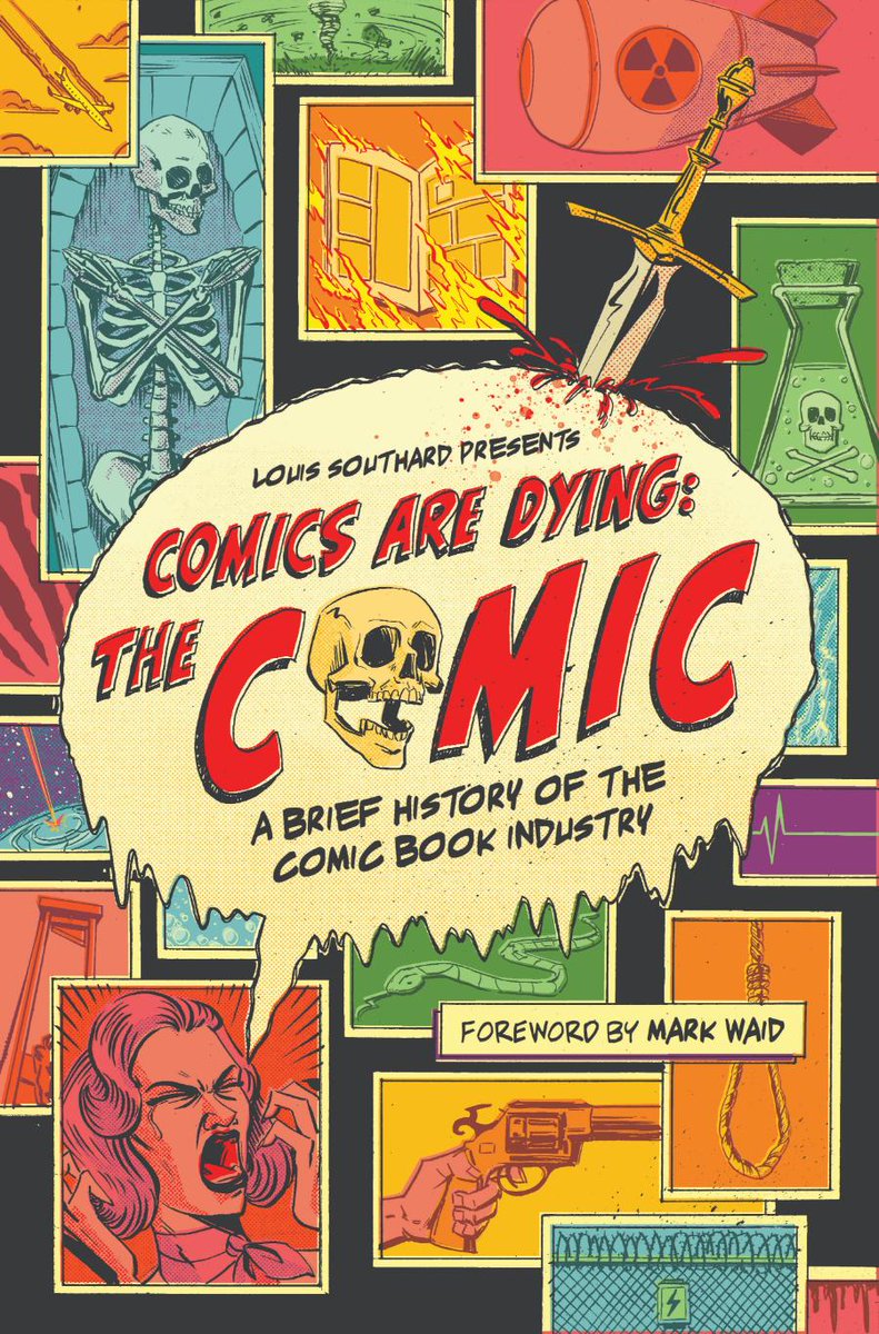'Comics Are Dying: The Comic' by 1 Writer and 100 Artists @louisjsouthard #ComicsAreDying  tinyurl.com/3cxd73p8