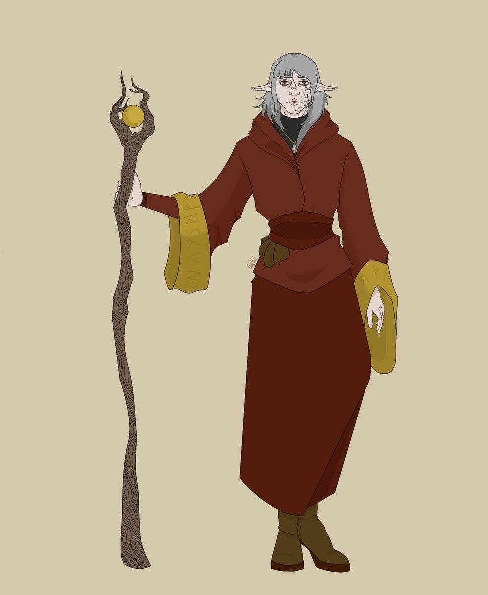 arhiget's tweet photo. #dungeonsanddragons #DandD #oc #elf #halfelf #art #digitalart 
D&amp;D Character https://t.co/wmSHtqdX6H