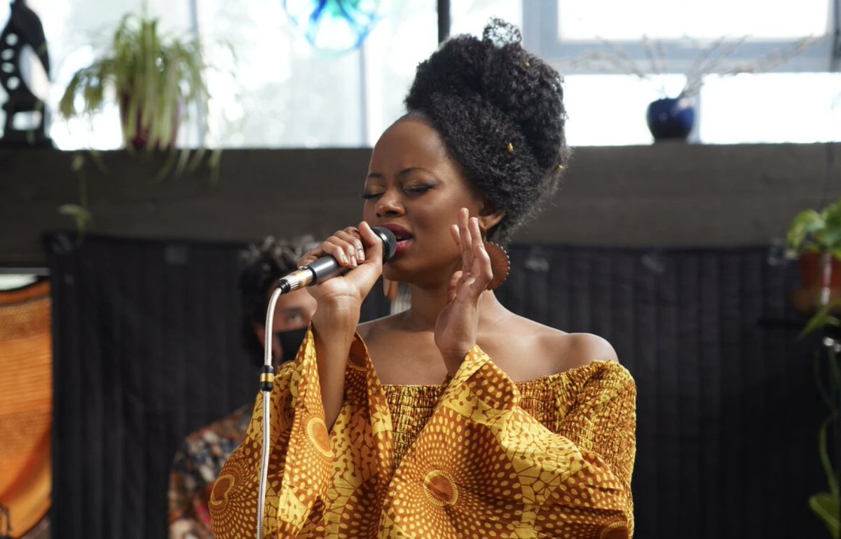 Join a remarkable musical odyssey with South African vocalist NALEDI as she shares songs from her debut album, BATHO, at the next JazzNOW event from @GBH Music and @JazzBoston on February 8th in Fraser Performance Studio. wgbh.org/events/jazznow…