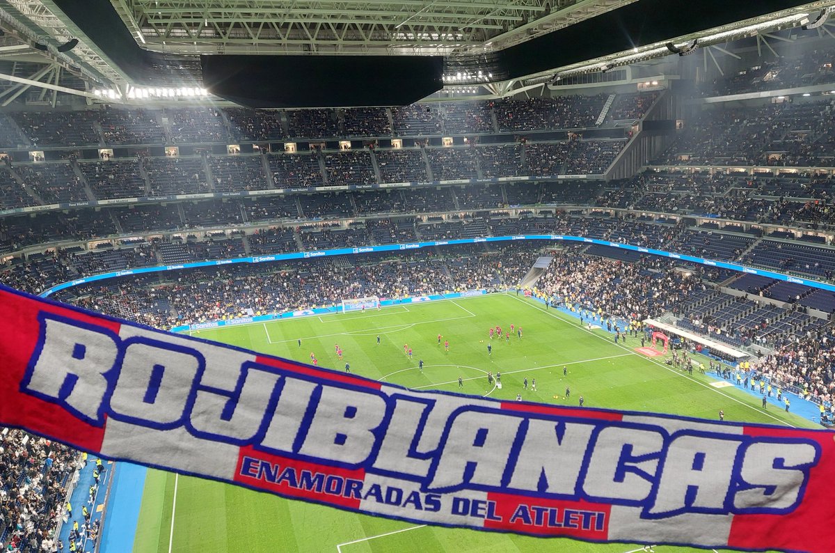 Animando nuestro Atleti desde ... <a href="/Atleti/">Atlético de Madrid</a> <a href="/rojiblancasATM/">RojiblancasATM</a> ❤️🤍❤️🤍❤️