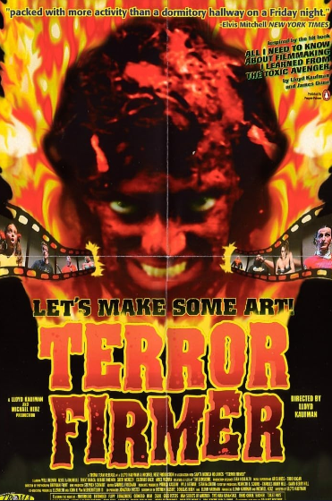 HorrorHabitBlog's tweet photo. Terror Firmer (1999): You smell that? There's nothing quite like Troma in the morning!

Here we have the classic tale of a small budget film crew and a serial killer on the loose. Everything goes bad. Loved it

https://t.co/ZWKW0FFIvI https://t.co/GdCqSVMWSw