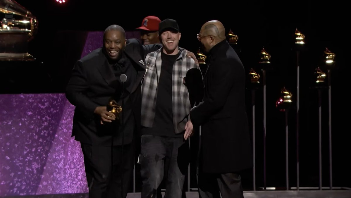 Congrats Best Rap Album winner - 'MICHAEL' @killermike. #GRAMMYs