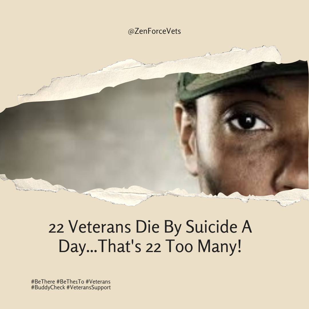 #BeThere #BeThe1To #Veterans
#BuddyCheck #VeteransSupport
#SundaySupport #mentalhealth