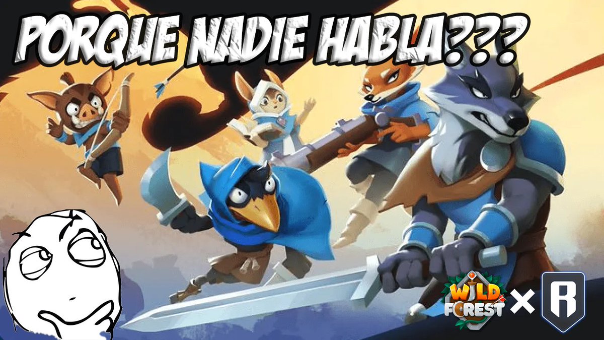 BukaCryptoYT's tweet photo. No entiendo por que nadie habla sobre lo gigante que sera @playwildforest y lo que crecerá una vez este listado su token en @Ronin_Network por eso hice este video!!! 
Estas a tiempo de ganar recompensas!!!🔥🔥🔥

https://t.co/Zd3ctoq2Sv

#RoninCreator #wildforest #ronin https://t.co/nM0B9YkZlh