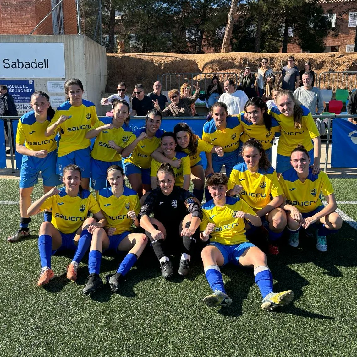 Inici de la segona volta com va començar la primera, amb victòria treballada i il·lusió per continuar primeres.
No serà fàcil però treballarem per posar-ho difícil. 
Seguim <a href="/CFPfemeni/">C.F. Palautordera Femení</a> !!
