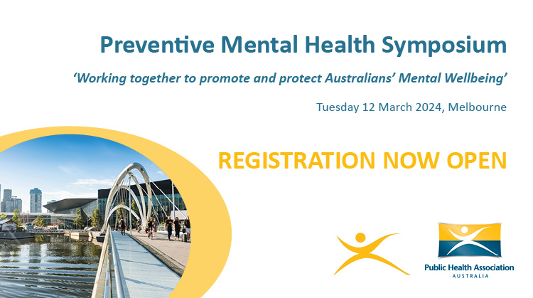 How can we advance the promotion of mental wellbeing and the #prevention of #MentalHealth conditions? Don't miss CCCH's director @Sharon_Goldfeld's presentation at the 2024 @_PHAA_ symposium on Tuesday 12 March 🗓️ 🖊️Register to attend now bit.ly/3Urvhio