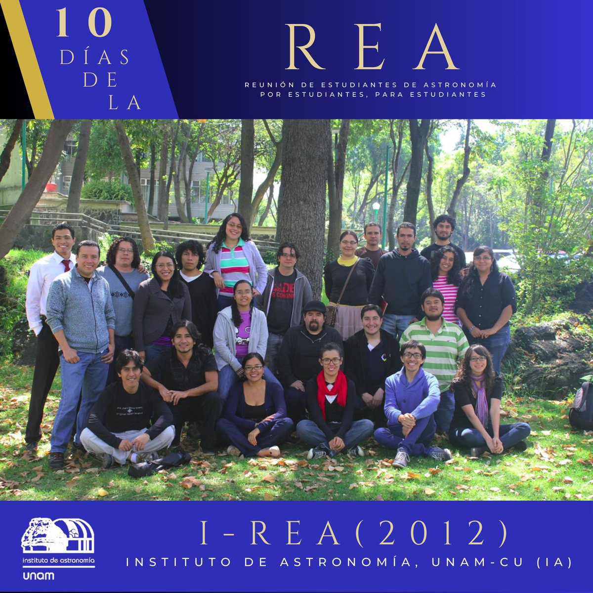 REAstrono's tweet photo. ¡El retorno triunfal de la REA! 🚀✨ Hoy marcamos el inicio de 10 días llenos de nostalgia, aprendizaje y emoción, reviviendo los momentos más destacados de nuestras 10 ediciones pasadas. 🌌 https://t.co/VGAxWvXOXH