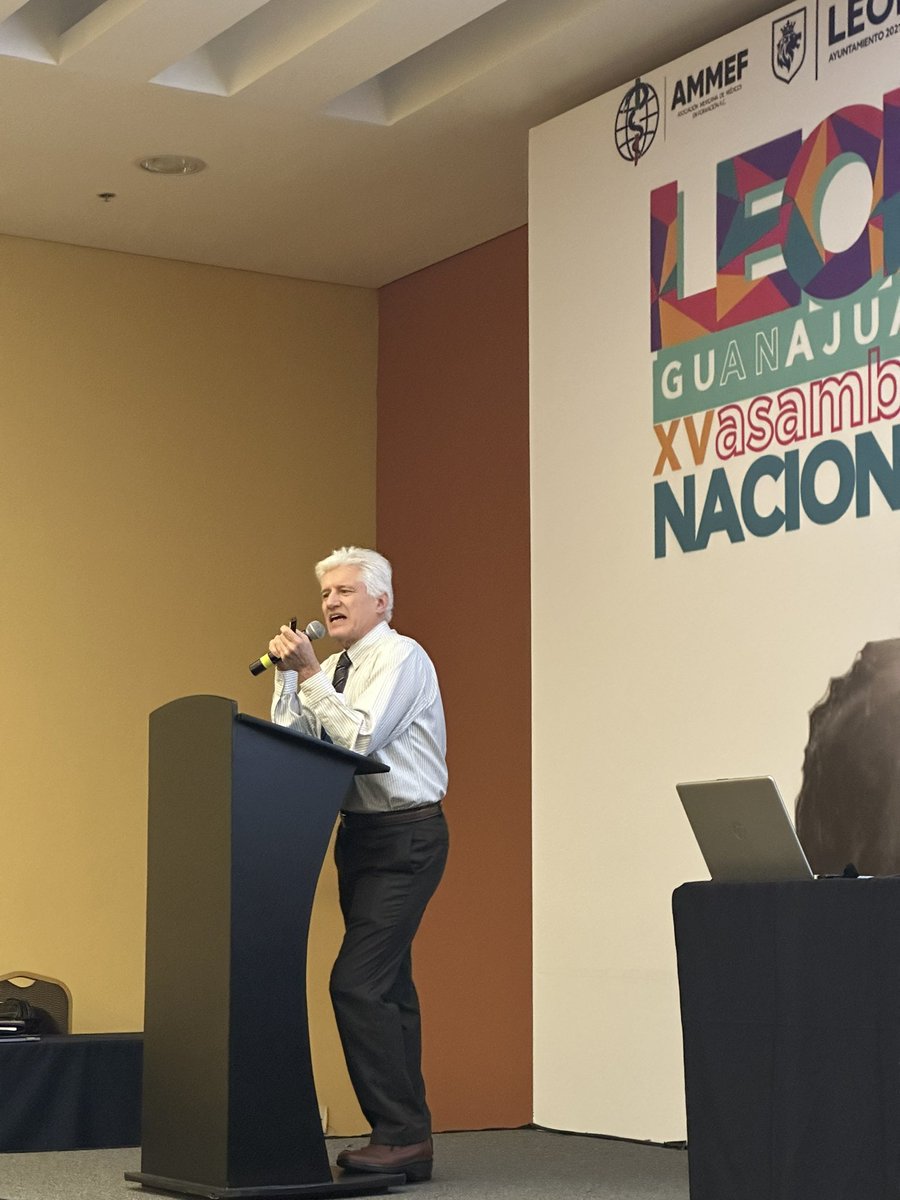 Gracias al <a href="/doctormacias/">Alejandro Macias</a> por acompañarnos en la XV Asamblea Nacional de <a href="/AMMEF_MEXICO/">AMMEF - México</a> .

30 años formando líderes en salud, con el apoyo de nuestros líderes en salud.