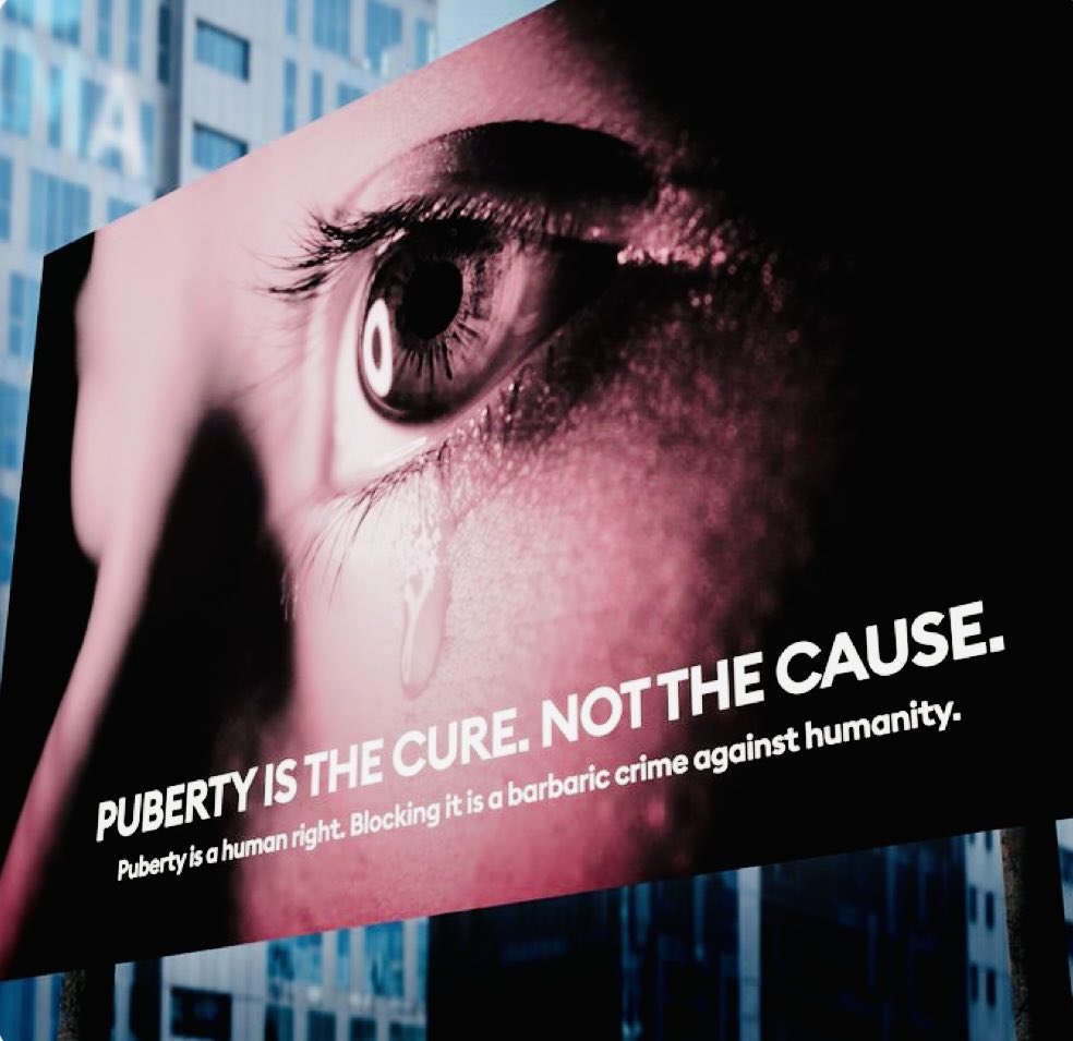 There is a 87.8% desistance rate among children with severe and prolonged early-onset gender dysphoria. All studies before the madness of puberty blockers reach the same conclusion. The cure for gender dysphoria is puberty itself. Now we block the cure. #PubertyIsAHumanRight