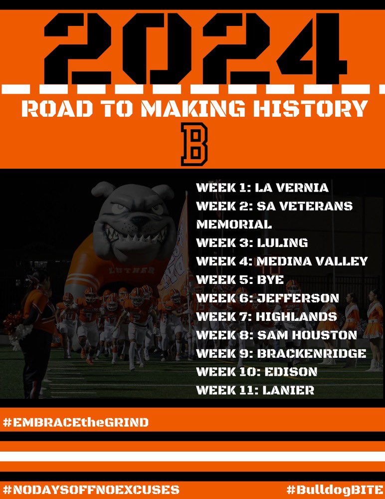 We’re excited about the opportunity that’s in front of us.
#NDONE #BulldogBITE
Embrace the Grind!