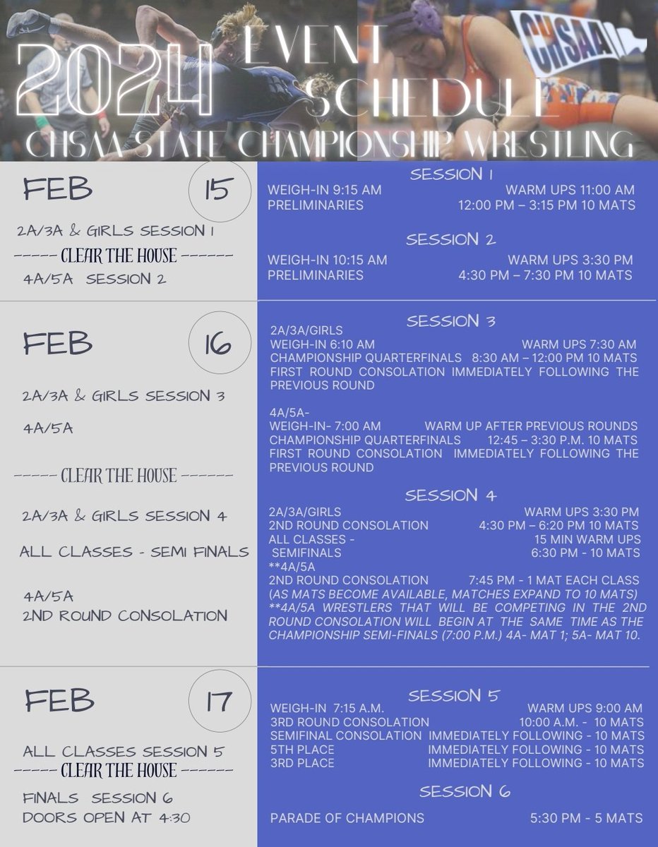 2024 Chsaa State Schedule! 
Let's gooooo!
#PomonaWrestling