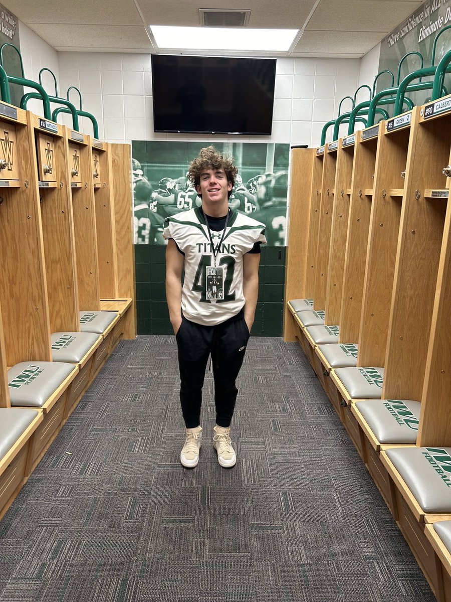 After a conversation with @CoachYoungIWU, I am grateful to have received an offer to play at the next level with <a href="/IWUTitanFball/">ILLINOIS WESLEYAN FOOTBALL</a>! <a href="/jtwestfootball/">Joliet West Football</a> <a href="/PrepRedzoneIL/">Prep Redzone Illinois</a> <a href="/EDGYTIM/">Timothy “EDGYTIM” OHalloran</a> <a href="/DeepDishFB/">DEEP DISH FOOTBALL</a>