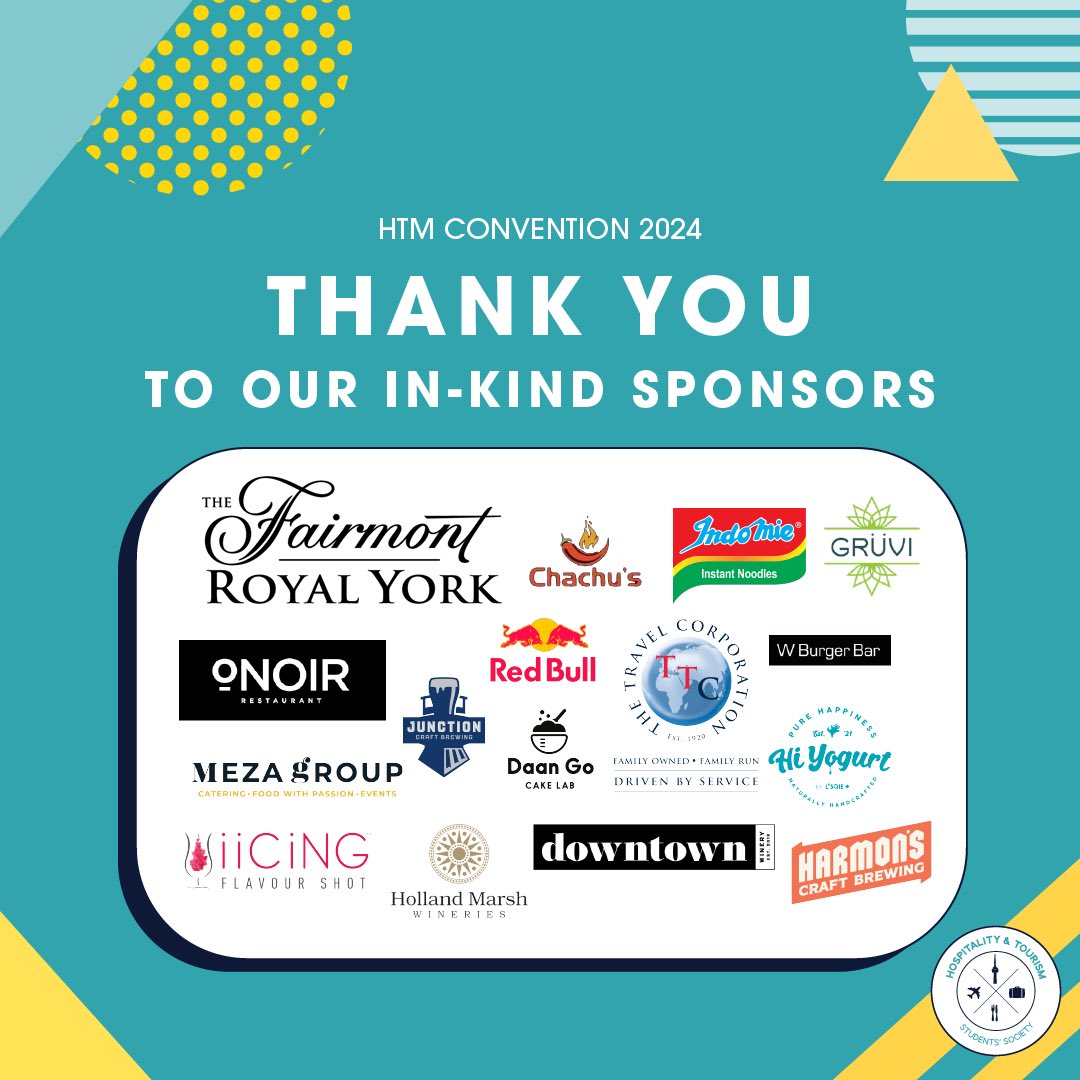 HTSS would like to thank all our amazing 30+ sponsors for their generous support to the HTM Convention 2024! ❤️✨

Your contribution has significantly created unforgettable memories and we couldn’t have done that without you!!! 🫶🏻🎉

#HTSS #HTMConvention2024