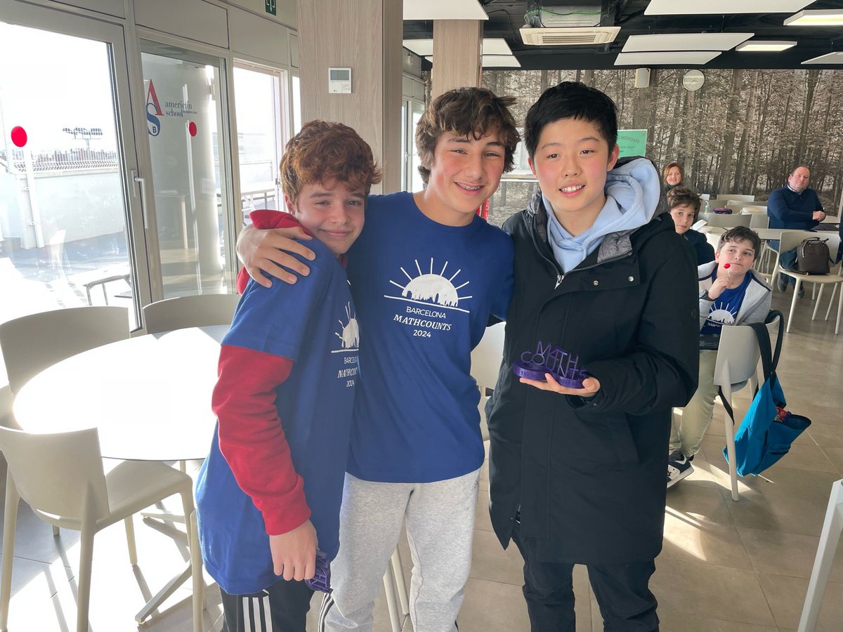 ASBschool's tweet photo. MS math teacher Steve Gnagni hosted 9 schools for the annual MathCounts Chapter competition, with our 16 ASB students winning trophies in individual and team competitions. 👏👏

Our top 8 students will now go on to participate in the MathCounts State competition in March. 🏆 https://t.co/UW17VxKZnr