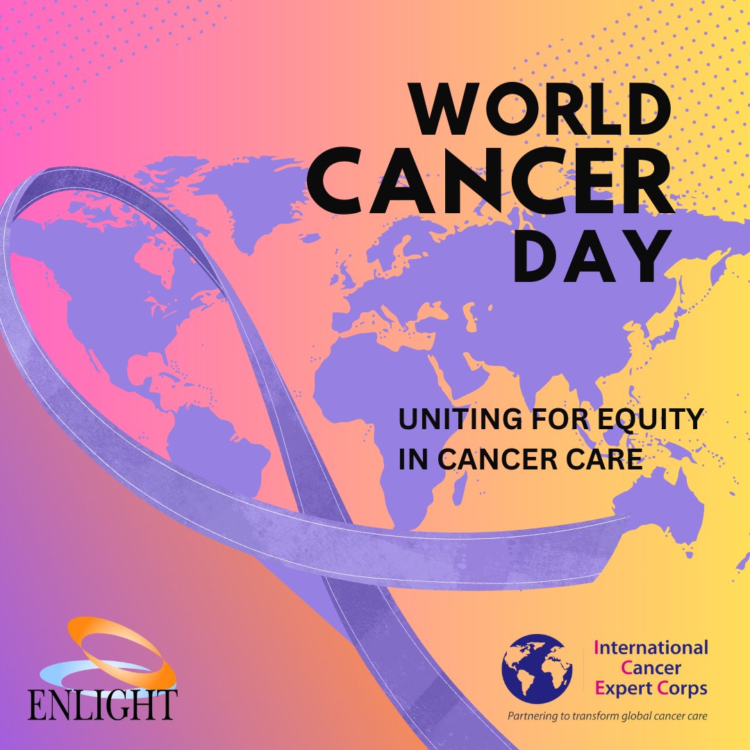 This #WorldCancerDay, we stand united with the @iceccancer & ENLIGHT to shatter barriers in cancer care.Our commitment spans from East.Europe to Africa,fueled by the groundbreaking ART study, STELLA & the Coleman-Kaplan fund.Join us in this movement. #CloseTheCareGap #CancerCare
