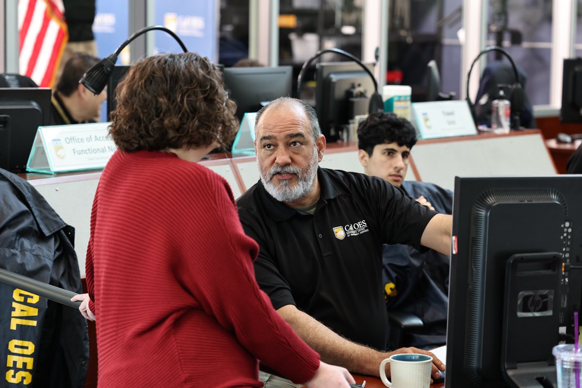 California Governor's Office of Emergency Services tweet media