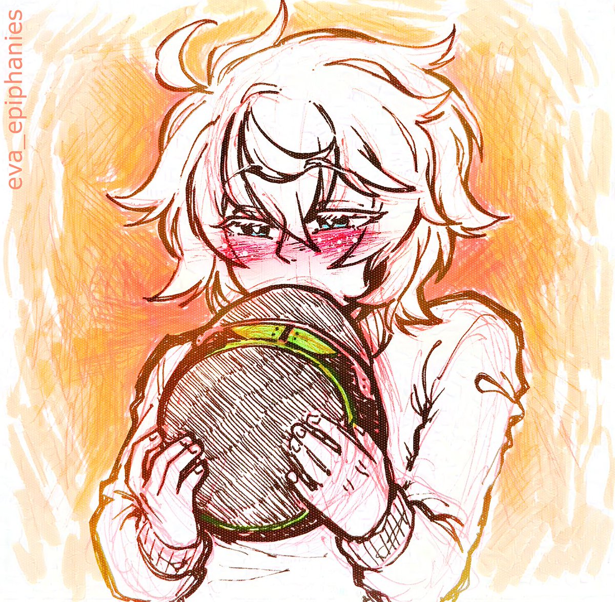 eva_epiphanies's tweet photo. au where mika and yuu both escaped sanguinem, but only yuu could join the army and mika had to stay home. yuu leaves his uniform hat with mika when he goes on missions, and mika keeps it close whenever he misses yuu too much https://t.co/DOdWiQsB3A