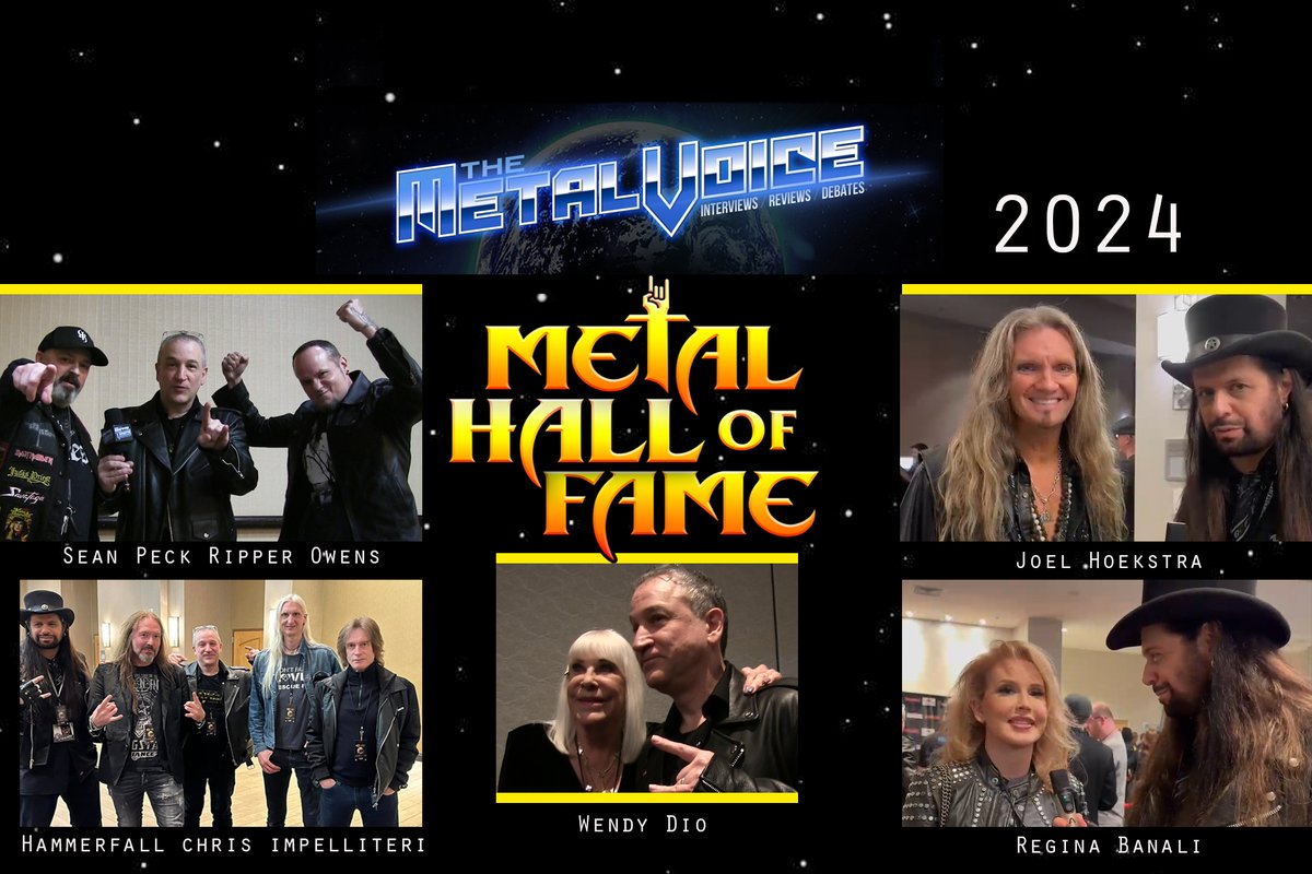 🚩Wendy Dio- Joel Hoekstra- Hammerfall- Impelliteri -Ripper-Sean Peck- Regina Banali- Metal Hall 2024🚩 Watch here youtube.com/watch?v=eA2zBe…