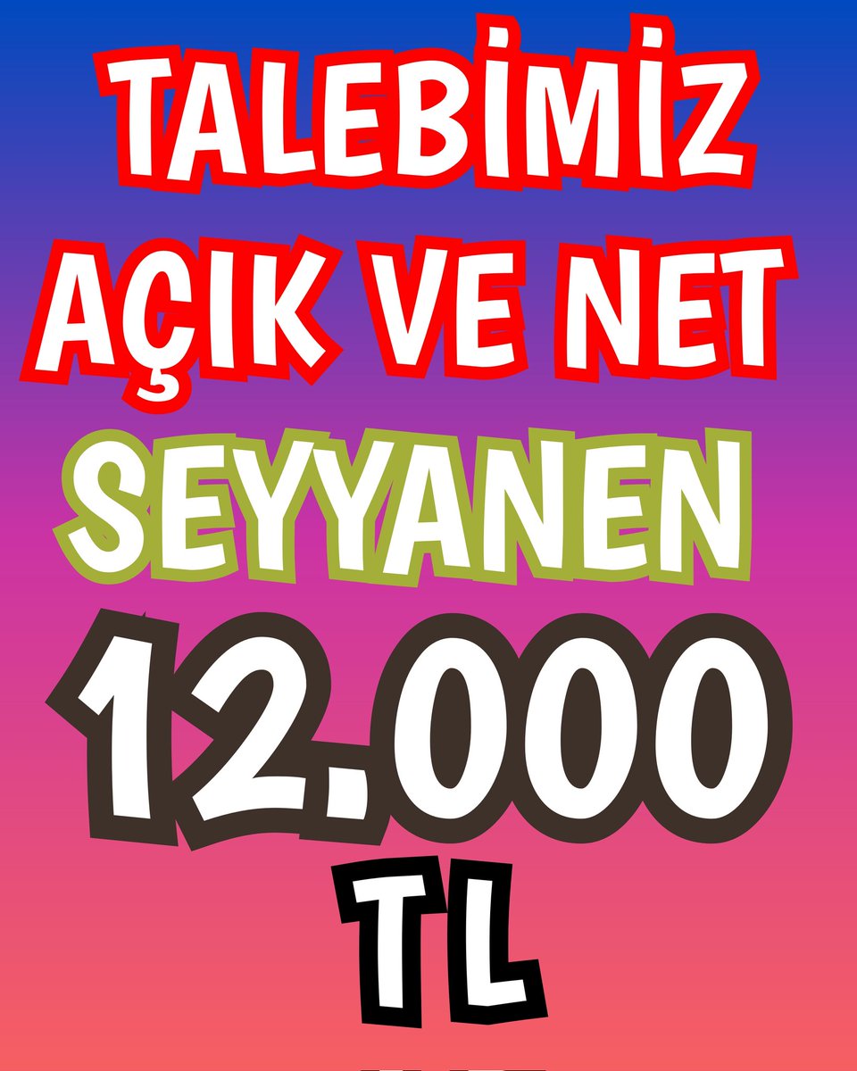 #16MilyonEmekliSesleniyor Olması gereken bu temenni değil hak