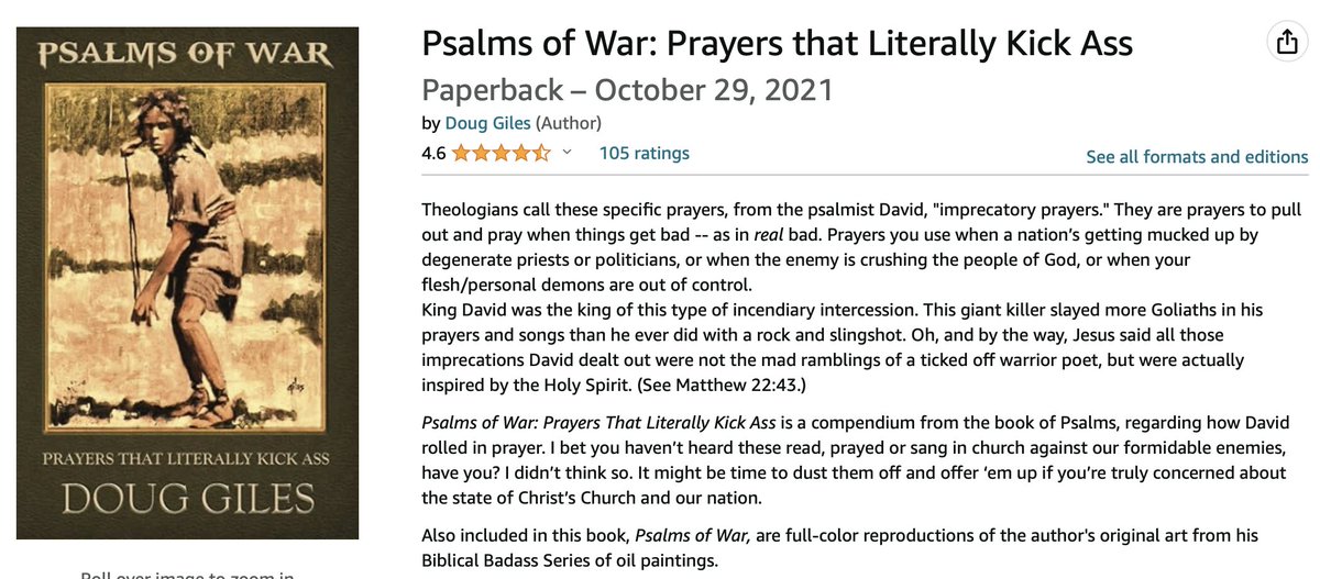 this #prayer book is the bomb. u will not get this 411 at your typical #youthgroup amazon.com/Psalms-War-Pra…