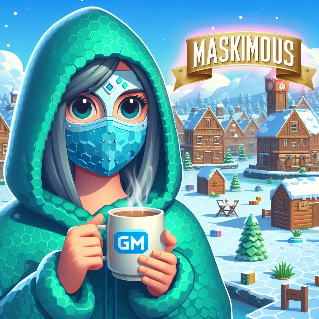 GM #Maskimous Fam!
We are working on great #NFT items now to release soon! 
Get Ready to rock!