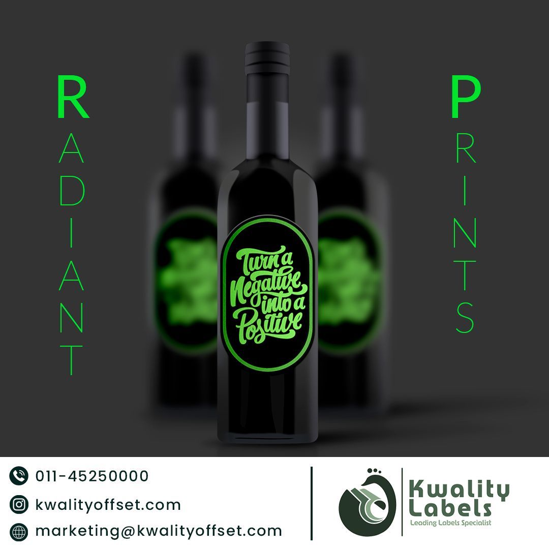 KwalityOffset's tweet image. Brighten up your packaging with our glow-in-the-dark labels. A radiant touch for your products. 💡 
.
.
.
For more details visit our website @ kwalityoffset.com or call @ 011 4525 0000
.
.
#kwalityoffsetprinters #labels #productlabel #printshop #radiantprints