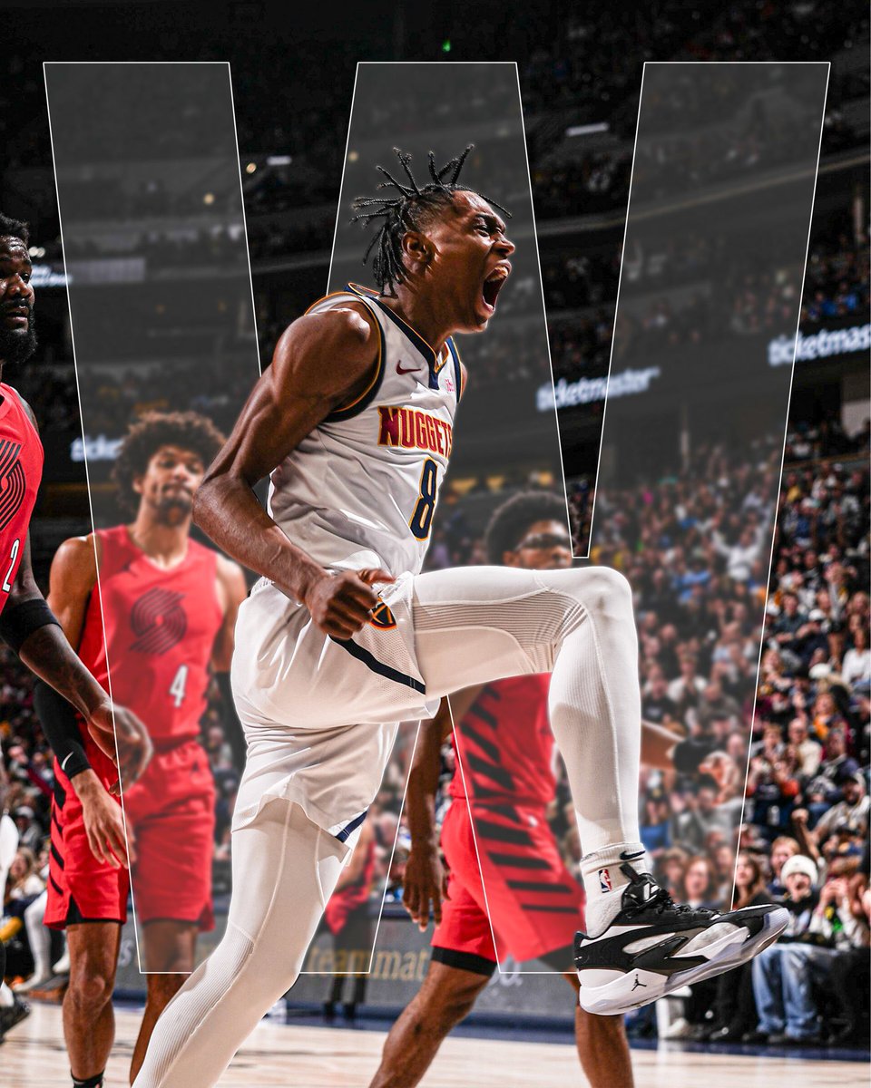 BOOOM. CASH IT💵

2U Nuggets/Trail Blazers u219.5 (-110)✅
2U Trail Blazers TT u110.5 (-110)✅

3-1 on the day. Things finally go our way. Now let’s keep it rolling🔥

#GamblingTwitter